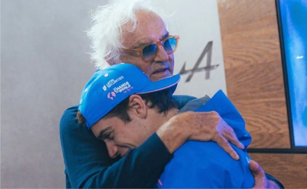 Colapinto terminó décimo en Bélgica, recibió un reconocimiento de Flavio Briatore.