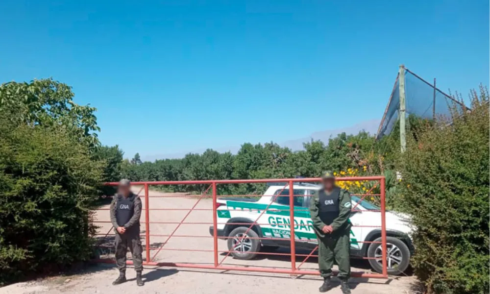 Operativo de Gendarmería