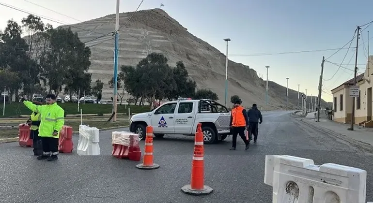 Cerro Chenque se desmorona