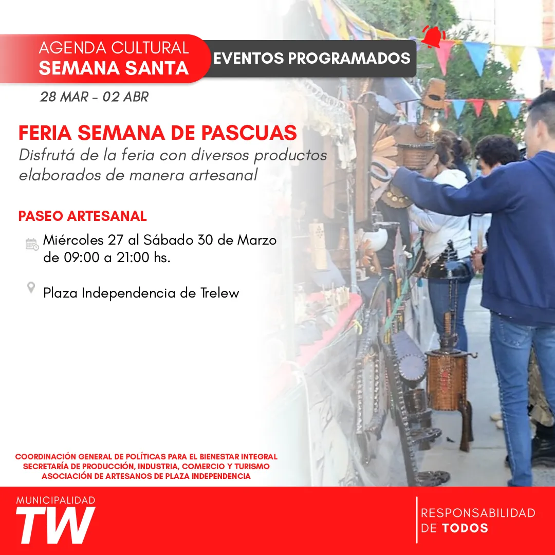 Paseo artesenal de Semana Santa