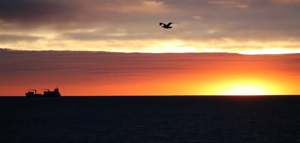 Amanecer en Puerto Madryn