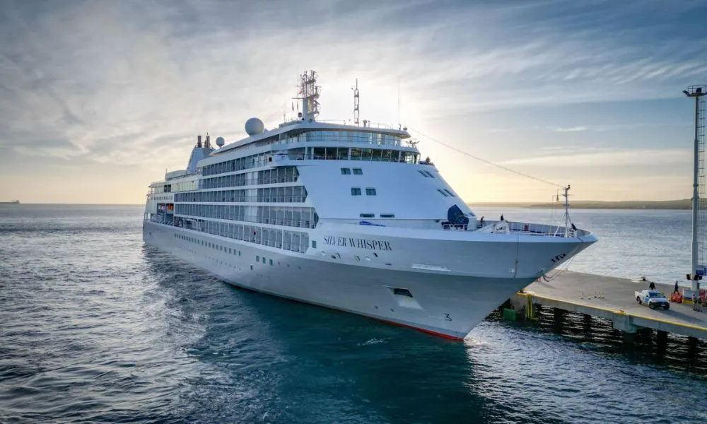 Puerto Madryn recibió al Silver Whisper
