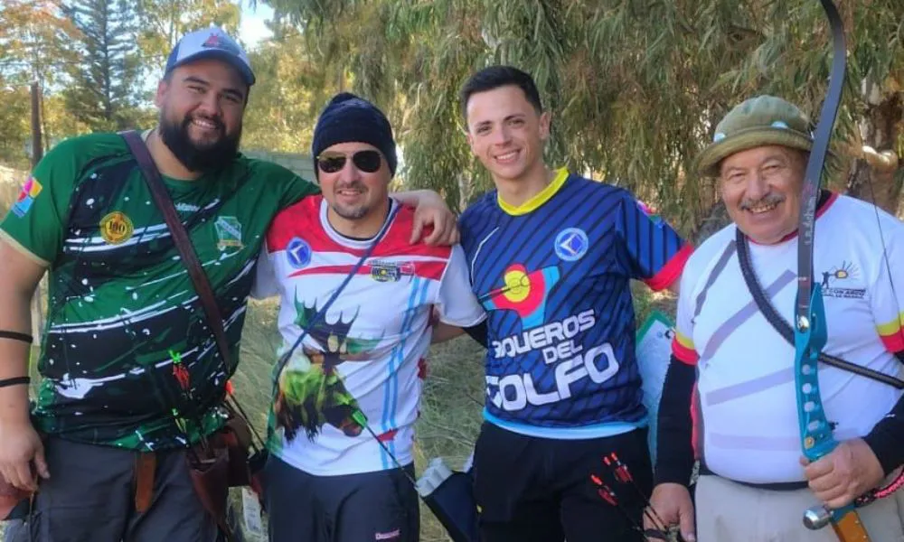 Arqueros compitieron en un torneo de Tiro con Arco 3D