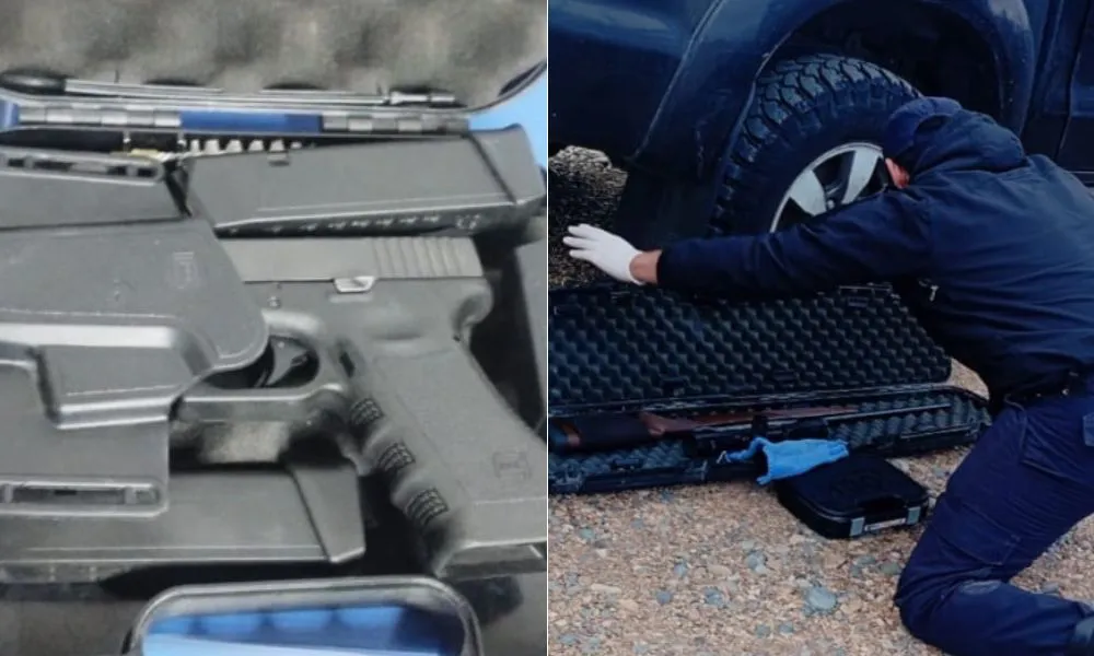 Secuestro de armas de alto calibre en Epuyén