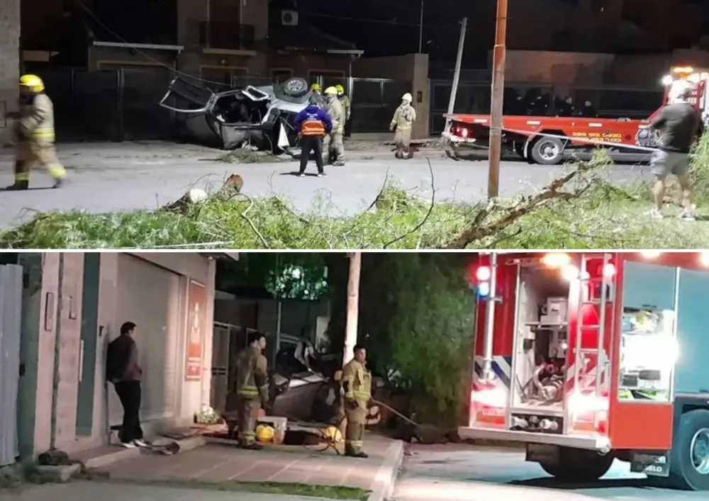 Tres adolescentes murieron en Cipolleti al chocar con la camioneta que circulaban