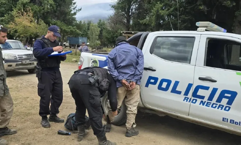 Detenidos en El Bolsón