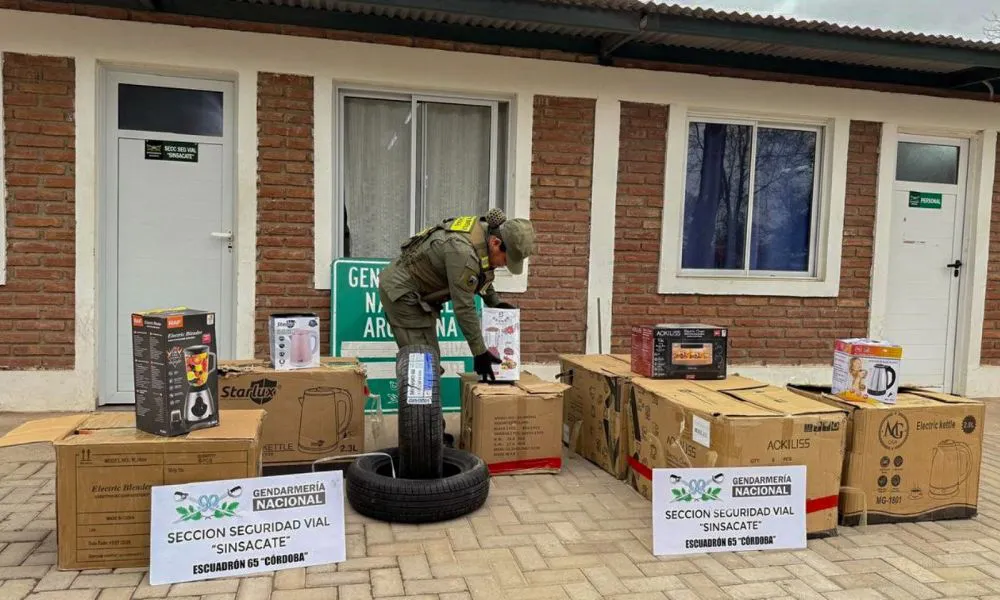 Incautan electrodomésticos en Córdoba