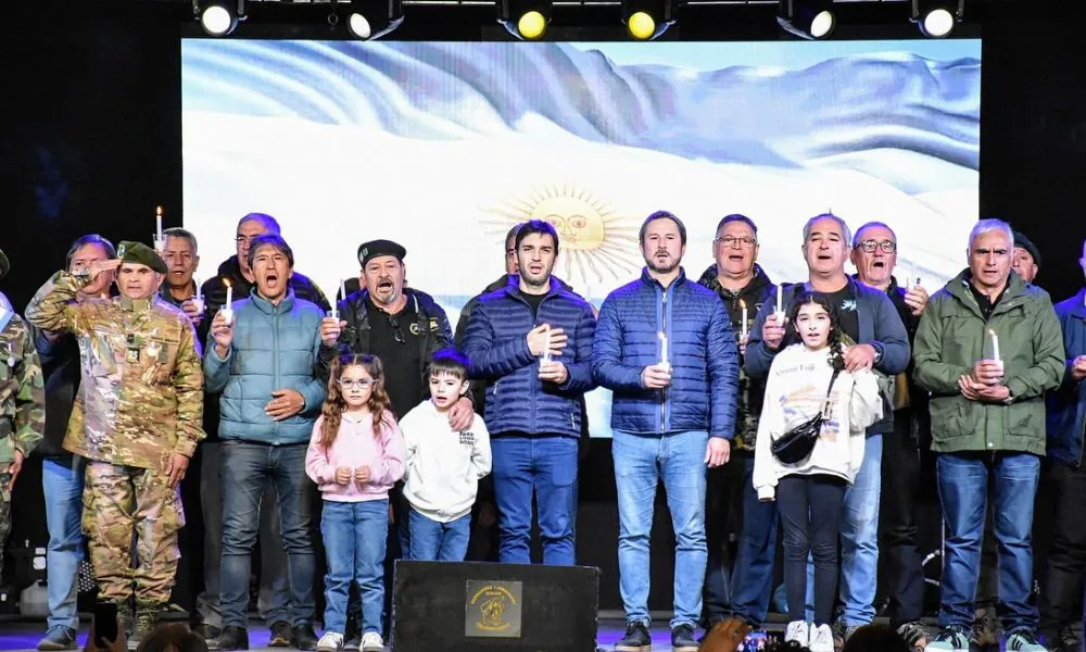 Vigilia 2 de abril en Trelew 2