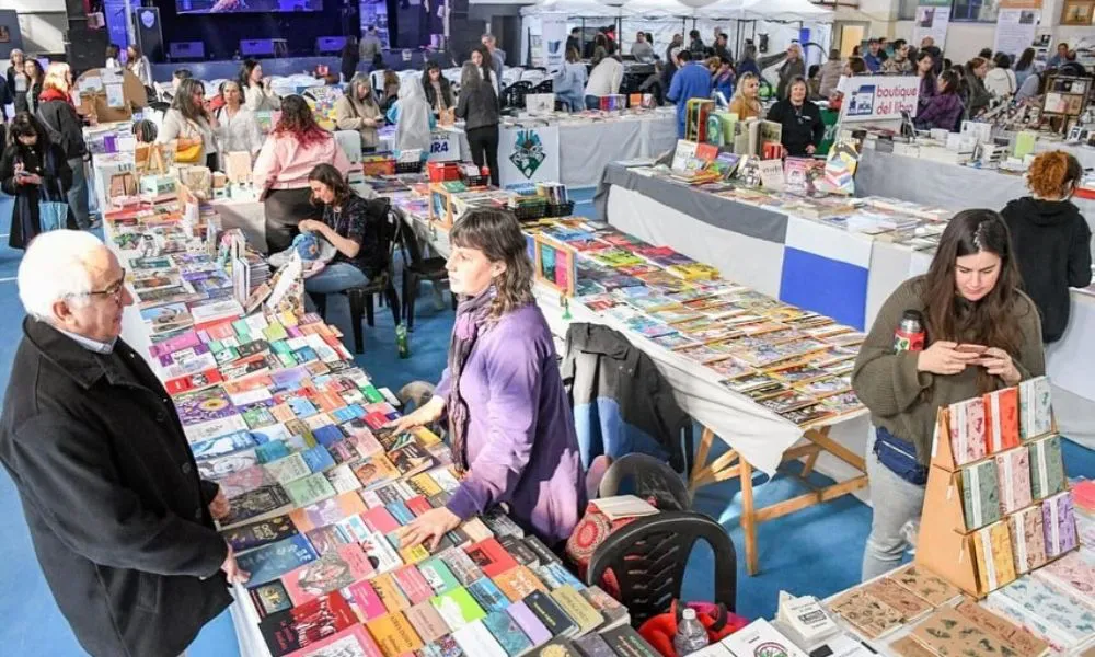 Feria del Libro Madryn 2025 Foto Lucas Obando Cultura Puerto Madryn