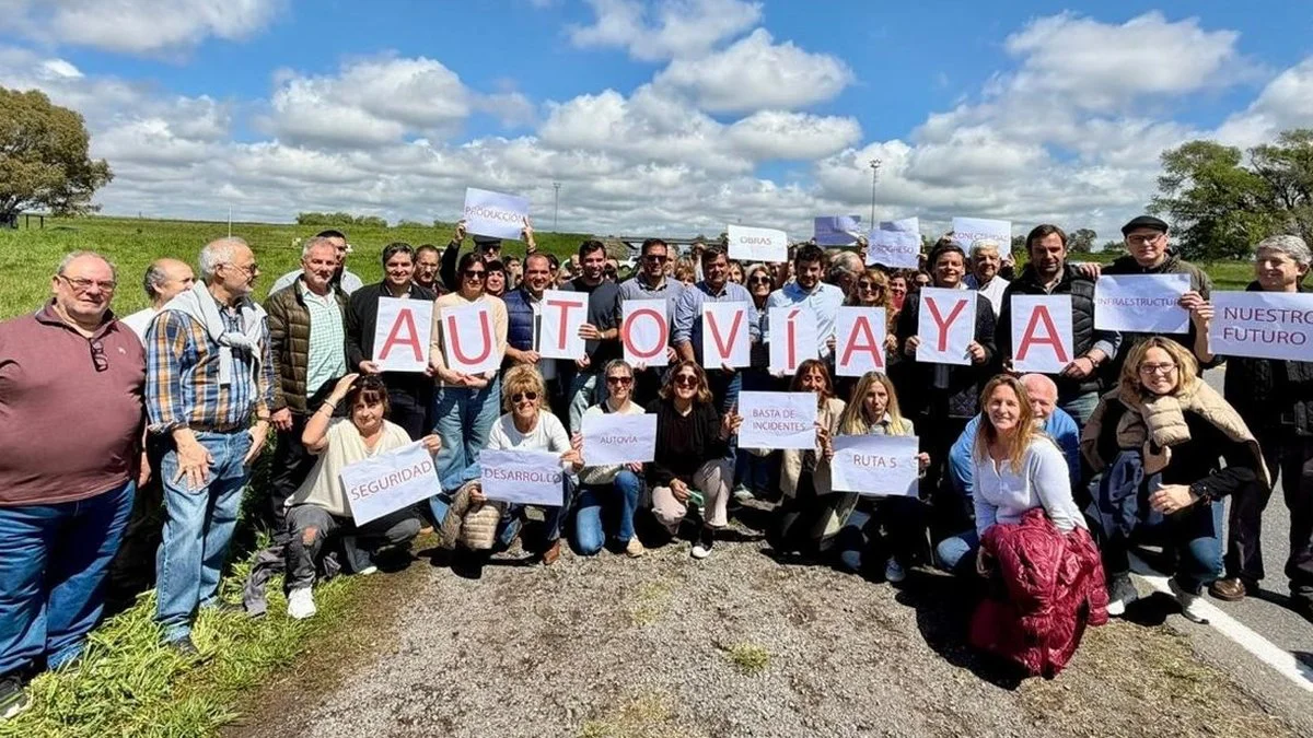 Reclaman por el estado de la ruta 5