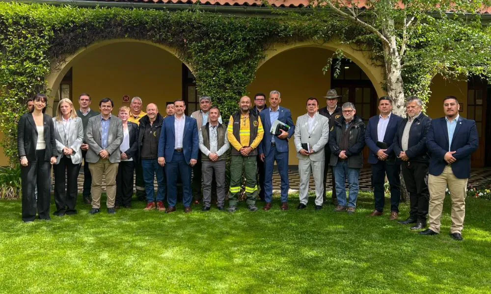 Chubut acuerda con provincias patagónicas un plan conjunto para prevenir incendios forestales