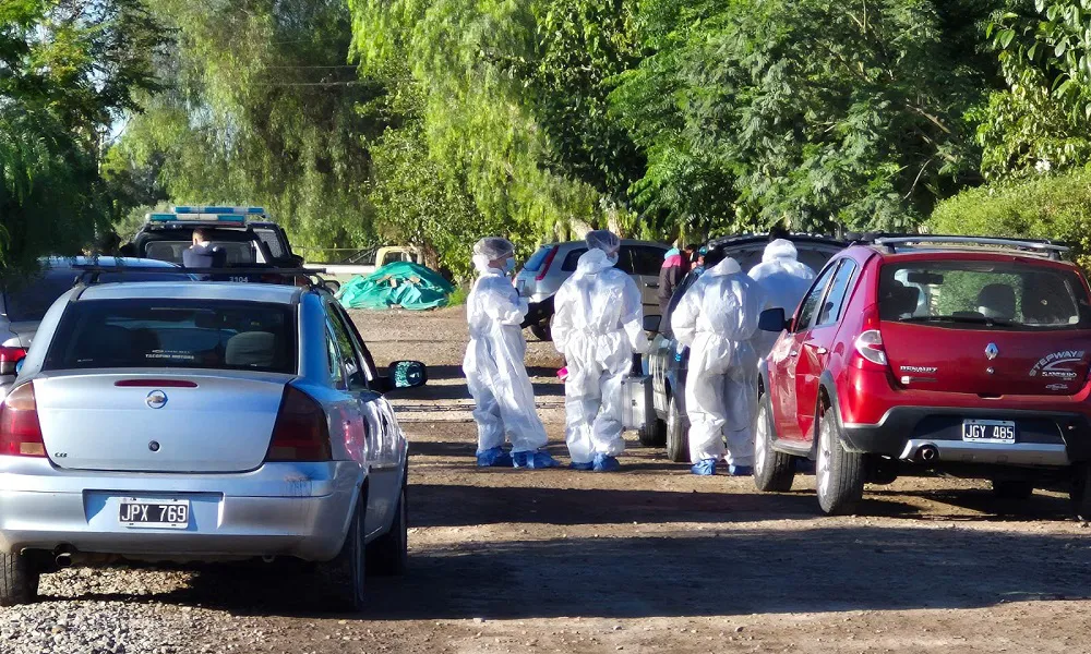 Mujer calcinada en Mendoza