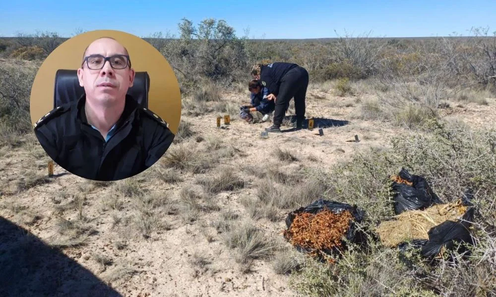 Comisario Diego Williams cimen en Puerto Madryn