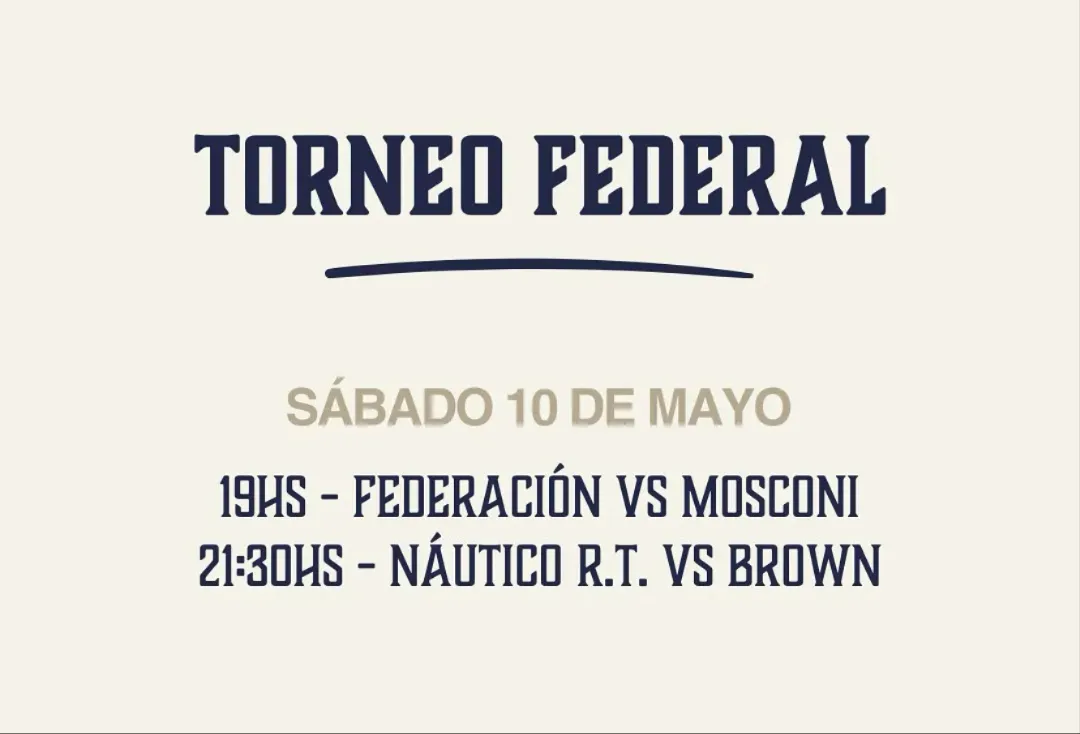 FEDERAL SABADO