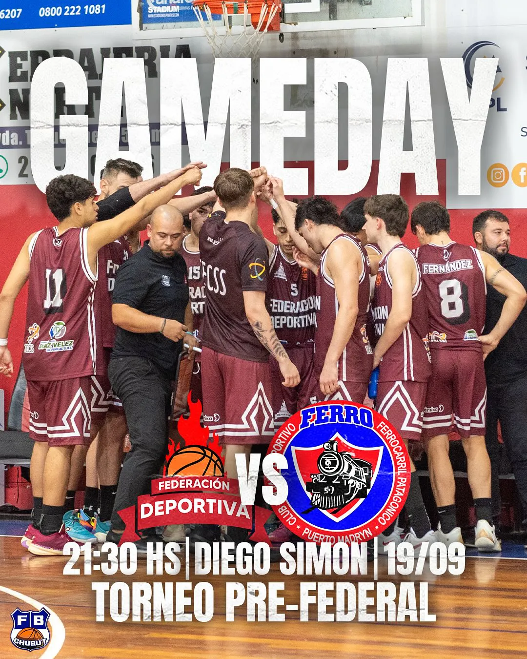 Huracán de Trelew y Ferrocarril Patagónico arrancan su camino en el Torneo Pre-Federal. 2