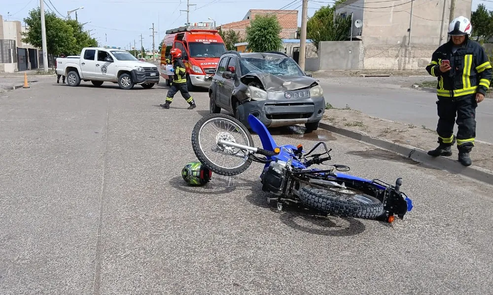 accidente auto moto