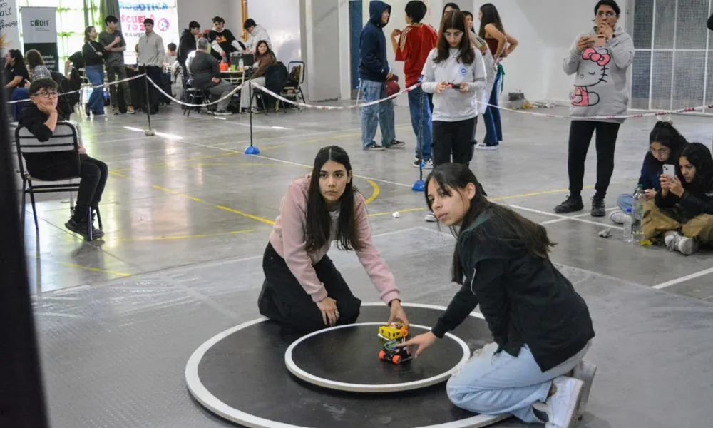 Liga de robótica en Dolavon 3