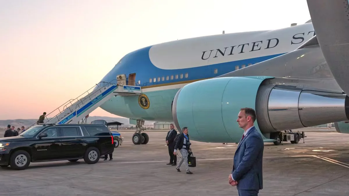 Air Force One. Foto Alex Brandon - AP / LA NACION