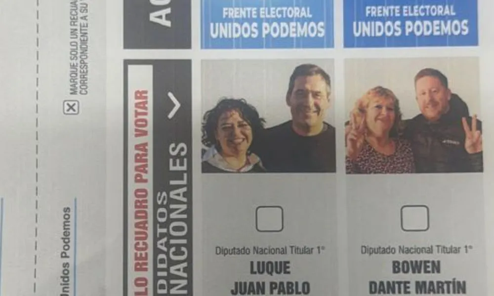 Boleta única de papel