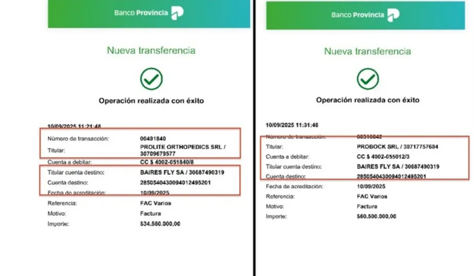 transferencias andis