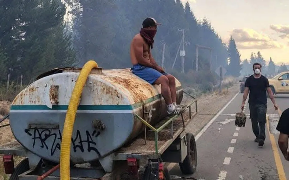 incendios en El Bolsón