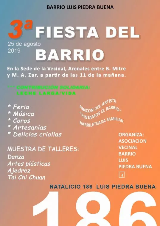 Fiesta Barrio Piedra Buena