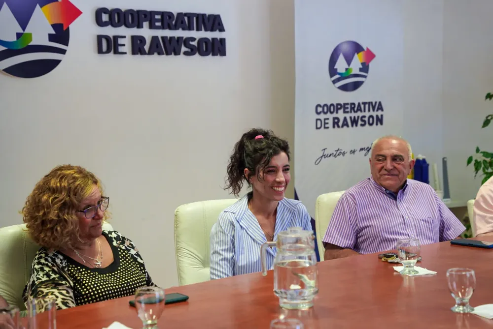 La presidenta de la Cooperativa de Servicios Públicos de Rawson, Cynthia Sanz