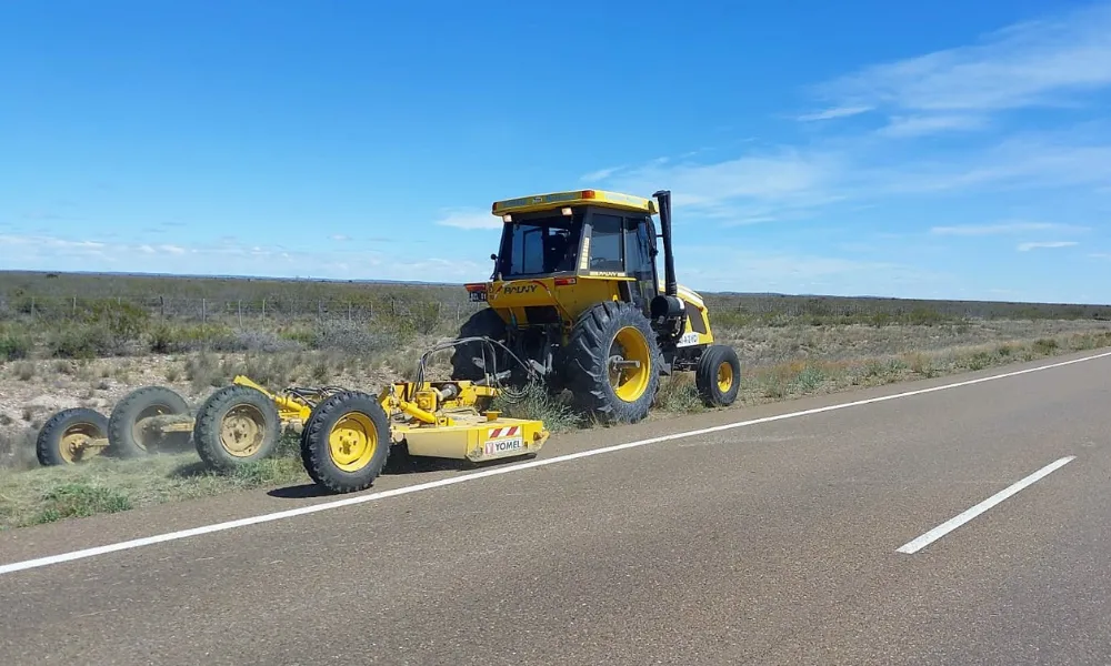 Vialidad Nacional trabaja sobre ruta 3