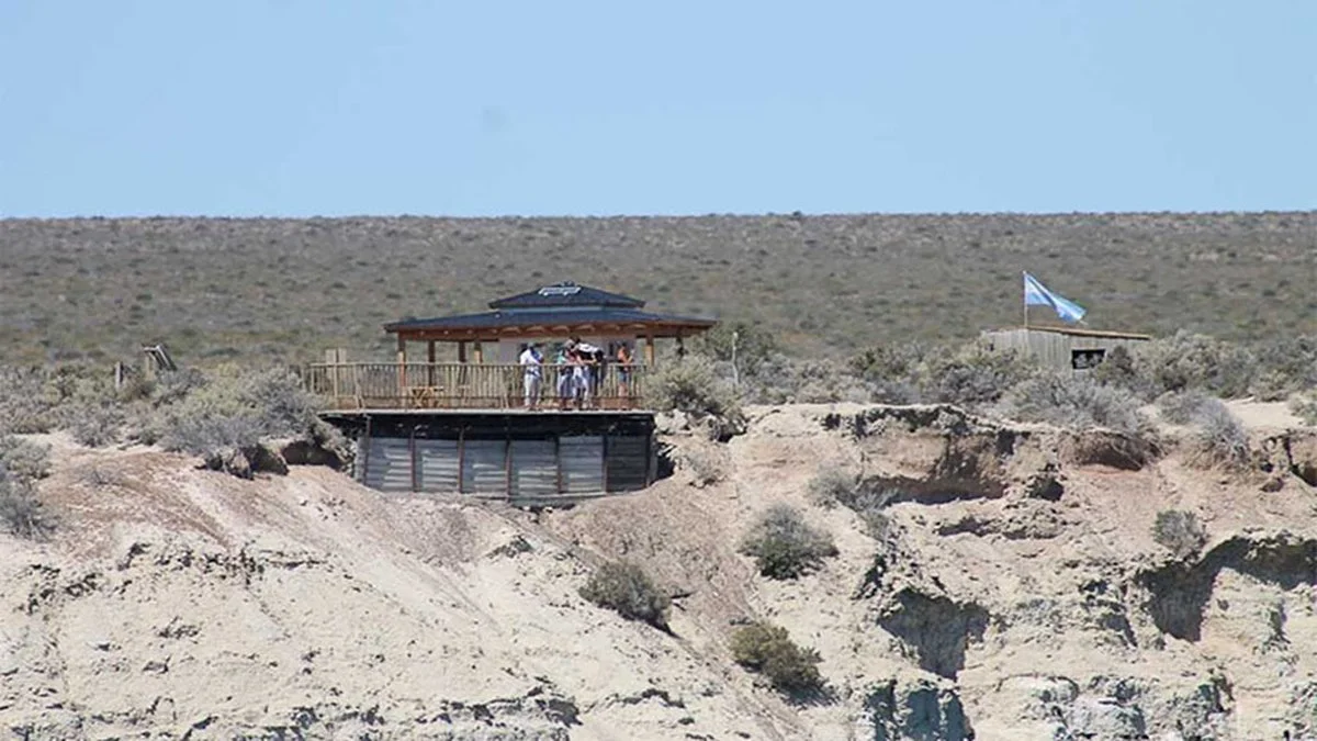 Puerto del guardafaunas de Punta Loma