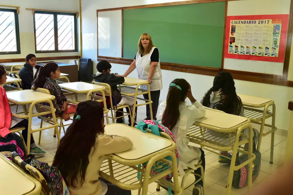 Escuela primaria municipal de Puerto Madryn (Imagen ilustrativa)