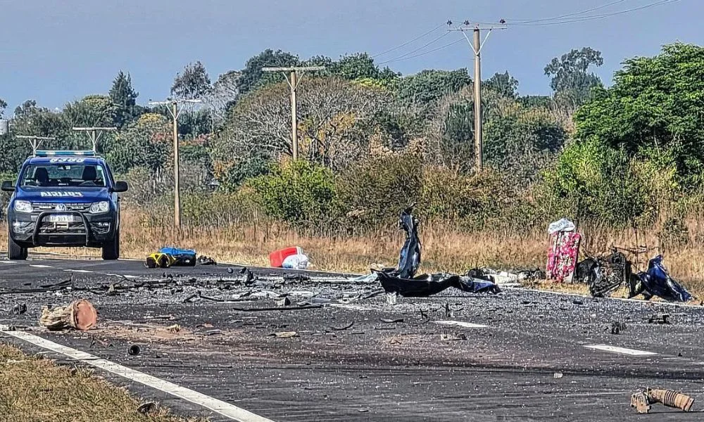 Choque fatal en la ruta 11. Foto Uno Santa Fe