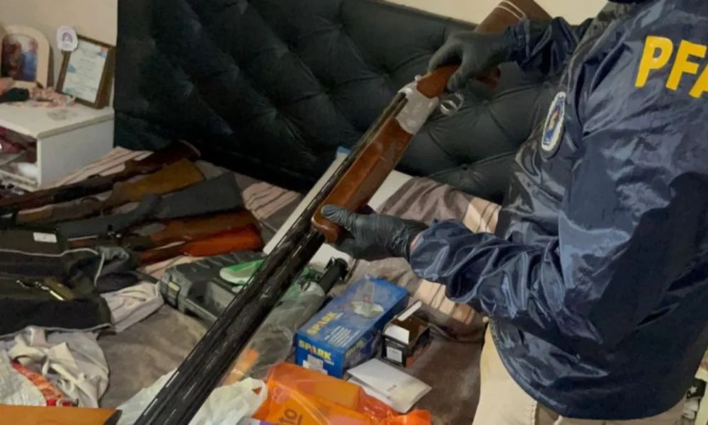 La Policía Federal incautó un arsenal en Rosario