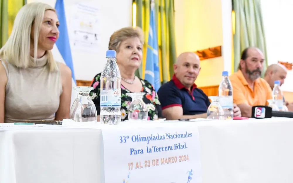 Presentación de las Olimpiadas de la tercera edad 2024.