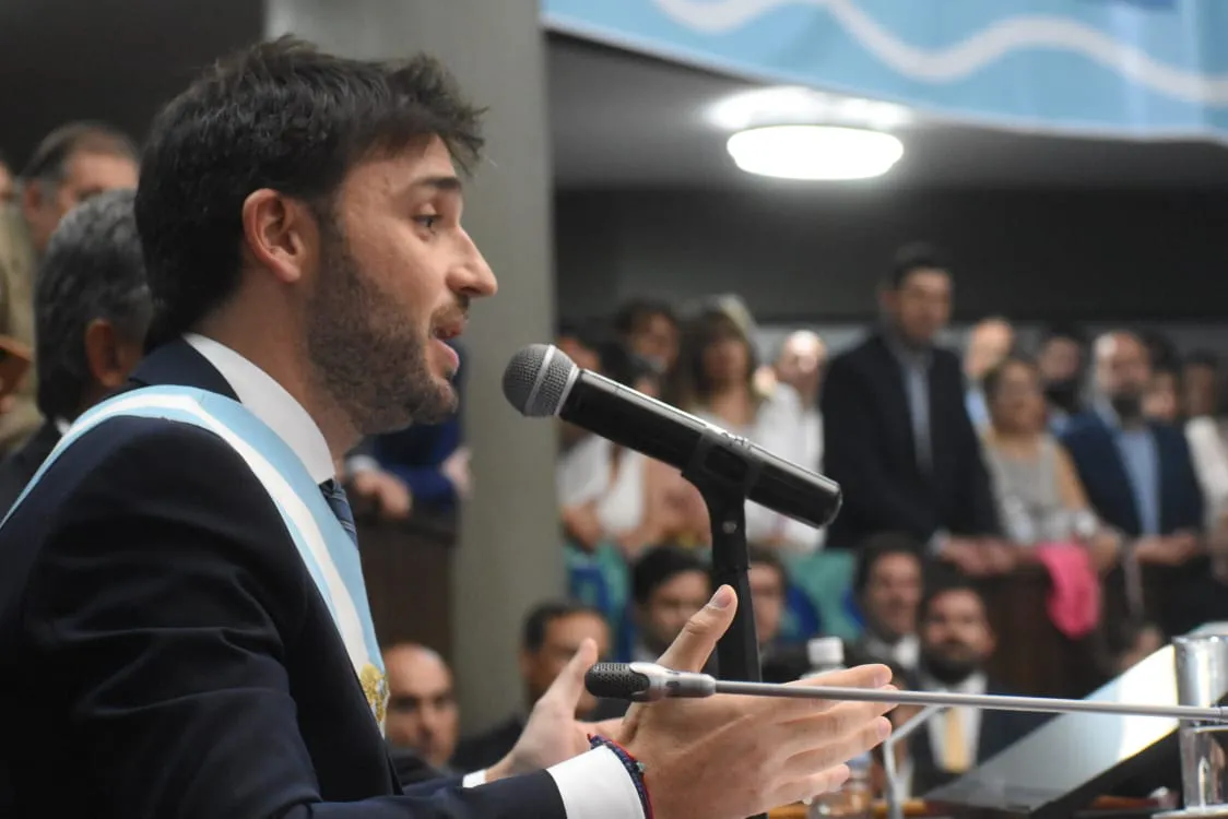 Ignacio Torres definió las líneas de su mandato Foto: Diario El CHubut