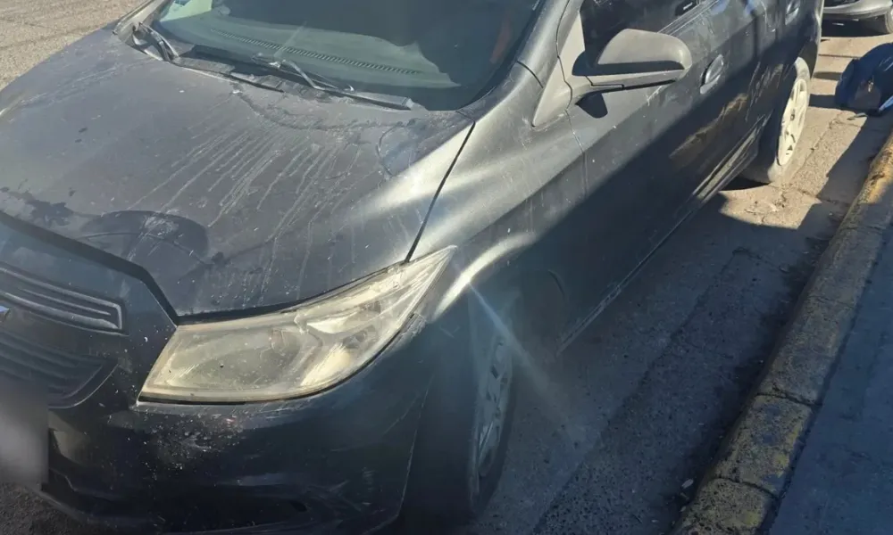 Vehículo secuestrado