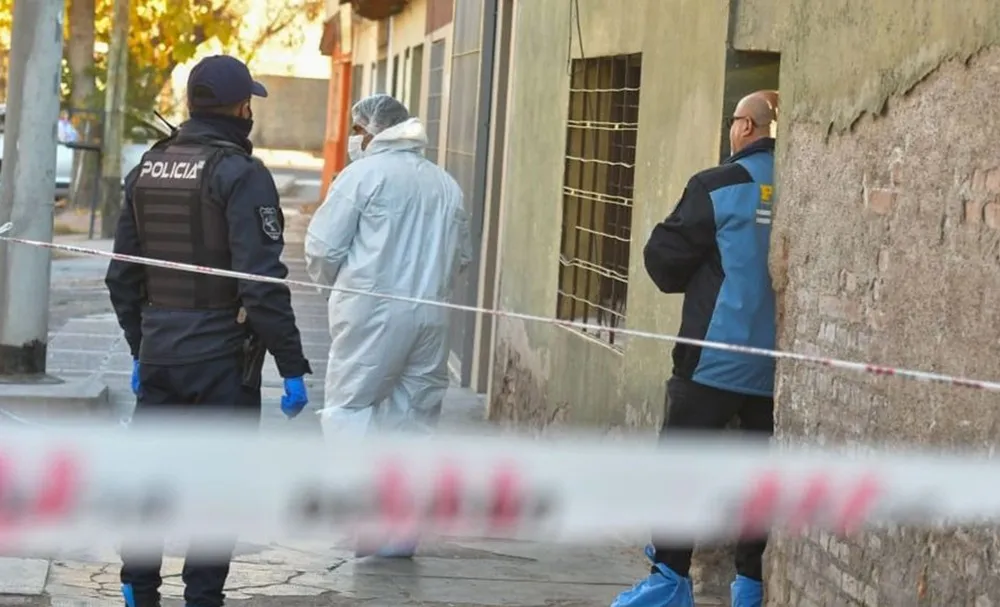 Crimen de Darío Rodas en Guaymallén, Mendoza (Foto: Foto: Daniel Caballero / Los Andes)