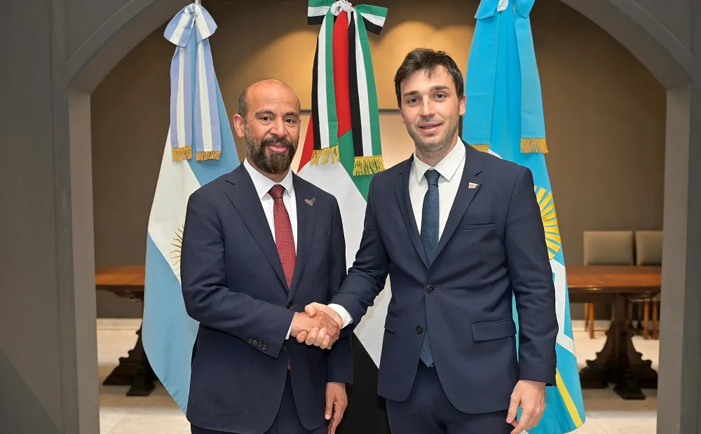 Torres se reunió con el embajador de Emiratos Árabes