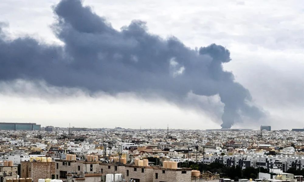 Ataques en Kuwait. Foto Europa Press/Infobae.