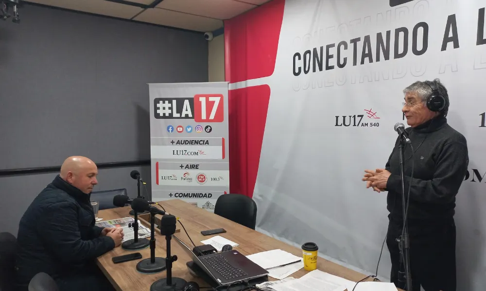 Gustavo Sastre junto a Julio Balda