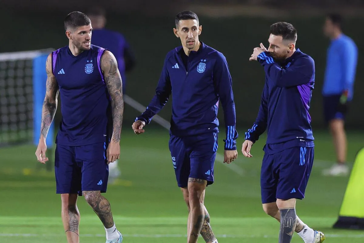 Duelo de jugadores argentinos