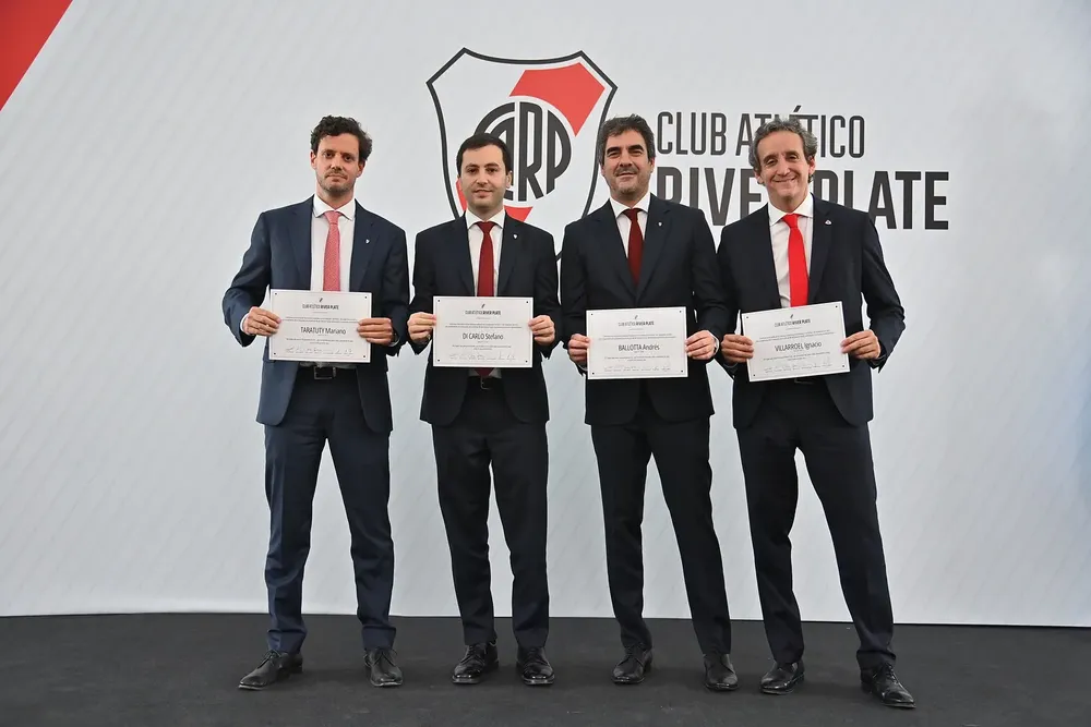 Stefano Di Carlo asumió como nuevo presidente de River. 2