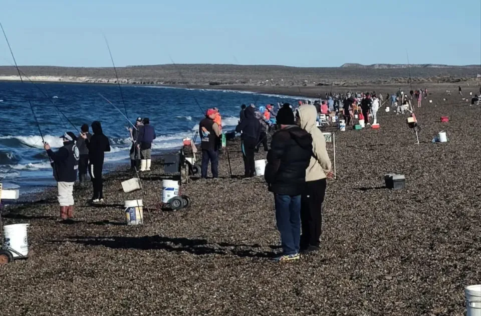 20 horas de pesca en Playa Paraná