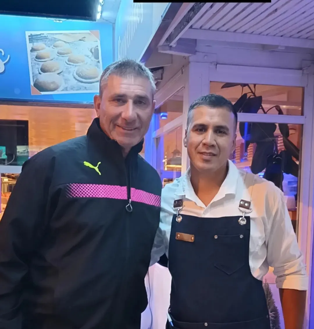 EL PATO ABBONDANZIERI VERANEA EN PUERTO MADRYN