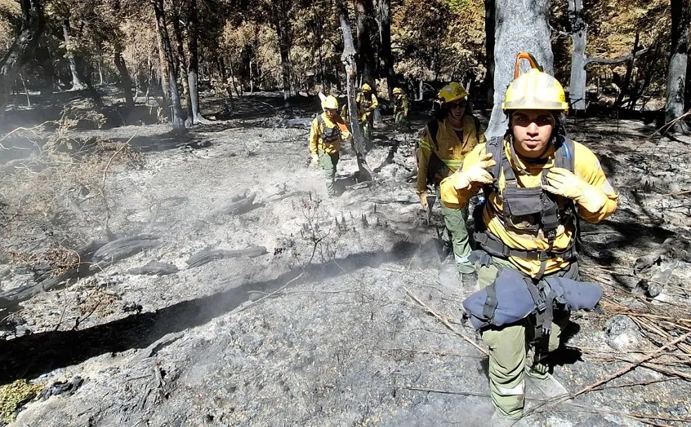incendio en El Bolsón