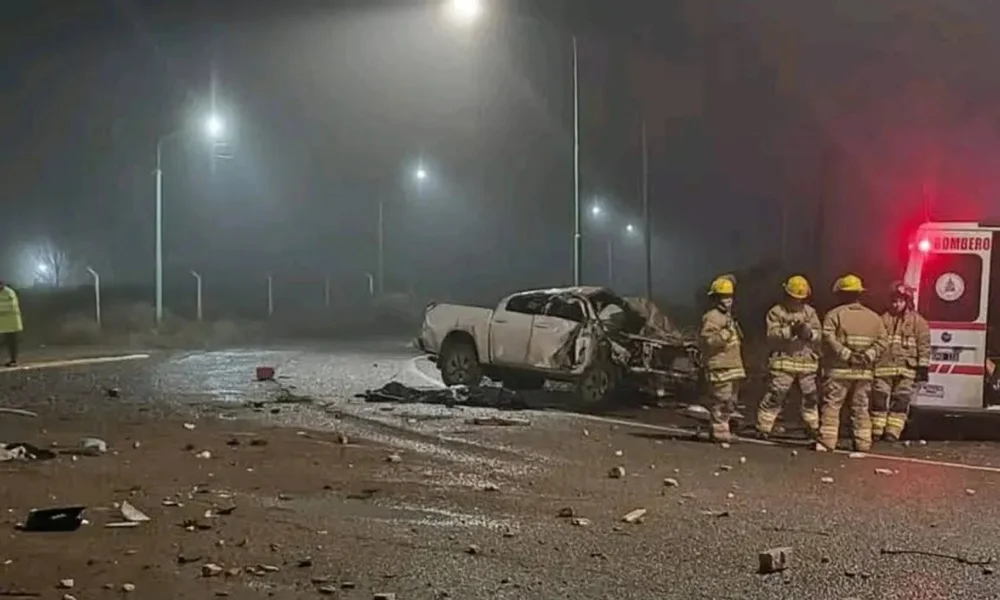 El accidente fue advertido cerca de las 5 de la mañana por el Centro de Monitoreo Municipal.