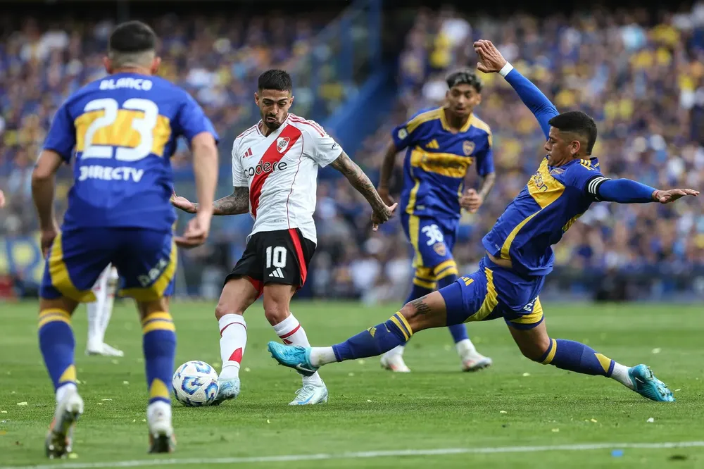 Boca cayo de local con River 1 a 0