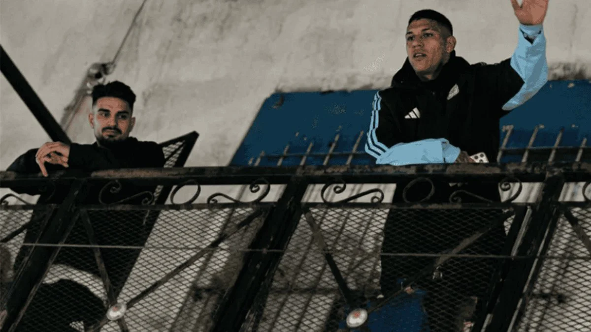 Facundo Medina y José López. Foto Rosario3