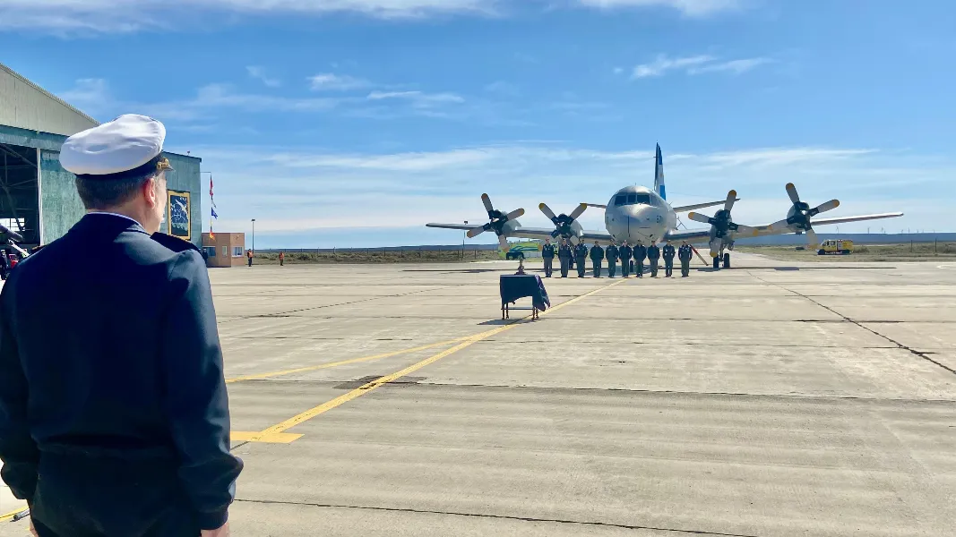 Recepción de la Aeronave P-3 Orión