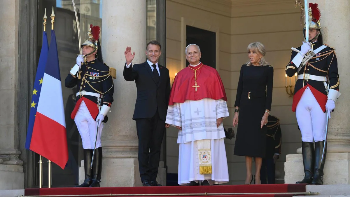 León XIV en Francia foto Vaticans News