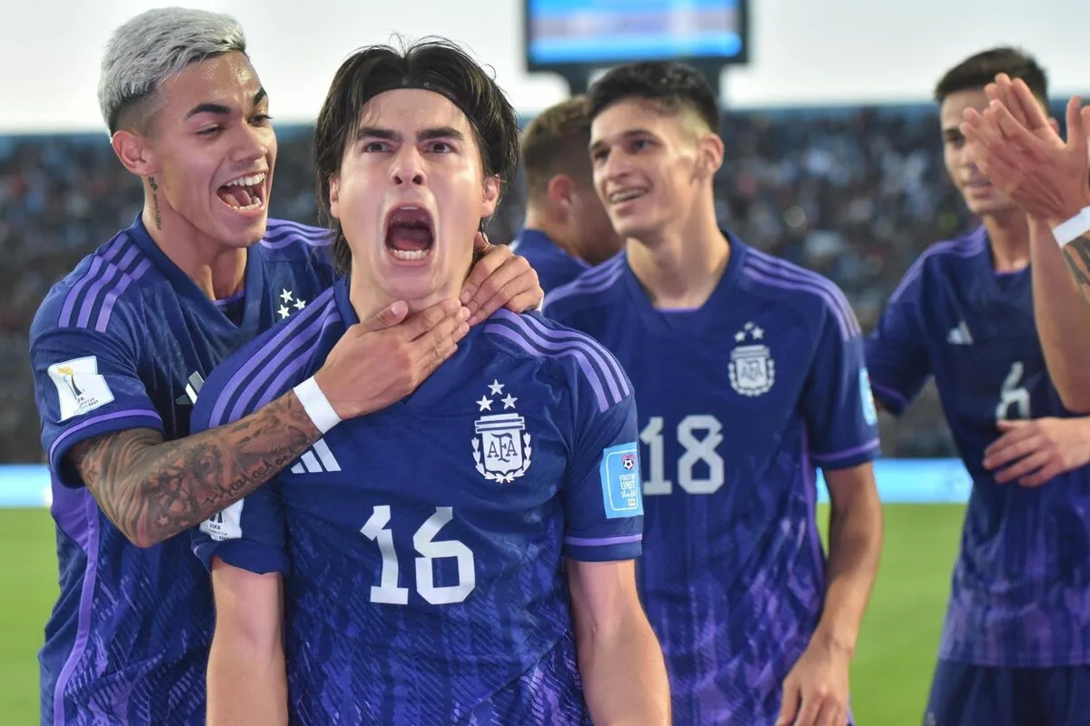 ARGENTINA GOLEÓ A NUEVA ZELANDA
